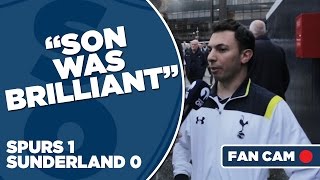 Tottenham Hotspur 1  0 Sunderland  quotSon Was Brilliantquot  Fan Cam [upl. by Rondon]