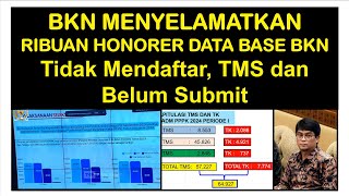 Update terbaru  BKN MENYELAMATKAN RIBUAN HONORER DATA BASE BKN SELEKSI ADMINISTRASI PPPK 2024 [upl. by Martainn640]