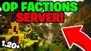 BEST OP Factions Server For MCPE 120 2023  Minecraft Bedrock [upl. by Letney]