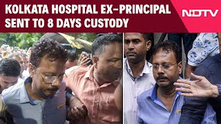 Kolkata Doctor News  Kolkata Hospital ExPrincipal Sent To 8 Days Custody In Corruption Case [upl. by Nnaillek]