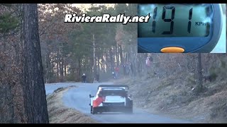 Rally Monte Carlo 2023 ONLY best Flat out test rallye [upl. by Jecho]