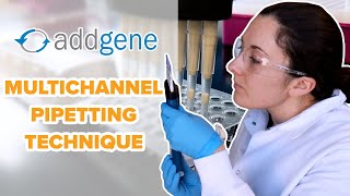 Multichannel Pipetting Technique [upl. by Lilia]