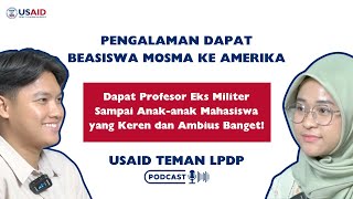 Pengalaman Dapat Beasiswa Mosma dan Kuliah di Amerika Serikat Bedanya Kerasa Banget [upl. by Kurth980]