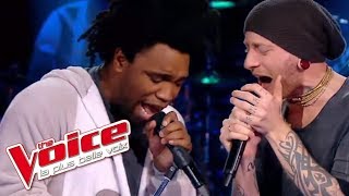 Elton John – Bennie and Jets  Spleen VS Pierre Edel  The Voice France 2014  Battle [upl. by Idet]