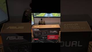 ASUS DUAL OC 7800XT Unboxing shorts [upl. by Rodmur]