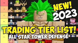 UPDATED ASTD Trading Tier List The Best Trading Units in All Star Tower Defense [upl. by Ashling60]