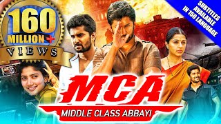 MCA Middle Class Abbayi 2018 New Released Hindi Dubbed Movie  Nani Sai Pallavi Bhumika Chawla [upl. by Edda]