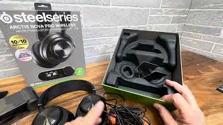 Unboxing of Steelseries Arctis Nova Pro Wireless [upl. by Wales]