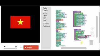 Blocky Game Turtle Level 10 Sample FLAG Vietnam [upl. by Ahsikram]