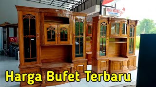 Model bufet jati  bufet minimalis terbaru  harga bufet jati  RIAN MEBEL [upl. by Drawoh61]