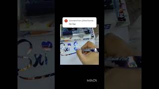 comment for namesubscribe calligraphy magic brushpenyoutubeshorts viralthanksforwatching [upl. by Aidin]