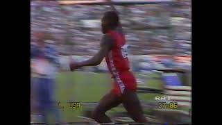 1983 Pietro Mennea  Mondiali Helsinki Finale 4x100 [upl. by Thirion]