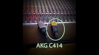 Recording Comparison test AKG C214 vs AKG C414 XLII [upl. by Hallerson]