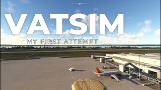 My first Vatsim Attempt MSFS Fenix A319 [upl. by Rosenblast]