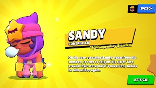 Sblocco il brawler leggendario Sandy [upl. by Canning757]