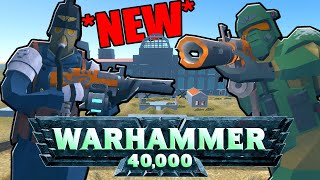 This New Warhammer 40k Mod is BRUTAL  Ravenfield Battle Simulator [upl. by Nomelc311]