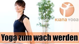 10 Minuten Yoga am Morgen Yoga Routine zum wach werden Kraft und Energie für den Tag [upl. by Annaeirb42]