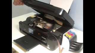 CISS EPSON XP400 XP200 XP300 INSTALLATION [upl. by Nahrut]