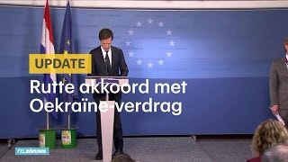 Rutte verdedigt Oekraïneverdrag  RTL NIEUWS [upl. by Dewie677]