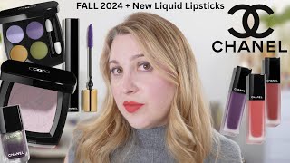 CHANEL Clairvoyance Fall 2024  New Rouge Allure Liquid Velvet Lipsticks  Swatches Demos Details [upl. by Salvadore]