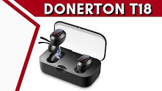 Donerton T18  günstige wireless Kopfhörer von Amazon DEUTSCH [upl. by Anaugal]