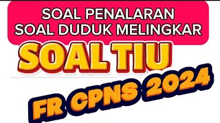 Pembahasan soal duduk melingkar ‼️ Soal SKD TIU CPNS Penalaran nomor 5 [upl. by Jenifer]