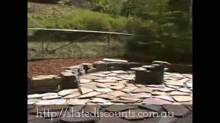 How to lay crazy paving flagstone part 2 of 2 [upl. by Portingale]