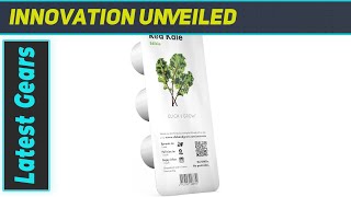 Grow Fresh Red Kale at Home with Zero Effort  Click and Grow Smart Garden Review [upl. by Eannaj647]