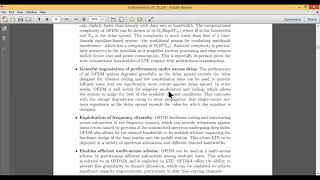 Wireless LTE OFDM Advantages Lecture 03 [upl. by Kathryne534]