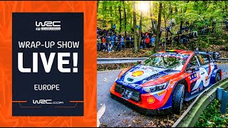 🔴 WrapUp Show LIVE  WRC Central European Rally 2024 [upl. by Ennayelhsa]