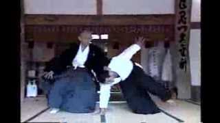 Kisshomaru Ueshiba Demonstration at Aiki Shrine [upl. by Aehsrop421]