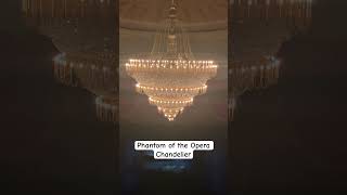 Phantom of the Opera Chandelier in New York amazing phantom [upl. by Eedyaj]