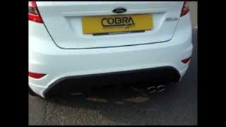 Ford Fiesta Zetec S Mk7 Performance Exhaust by Cobra Sport Exhausts [upl. by Descombes]