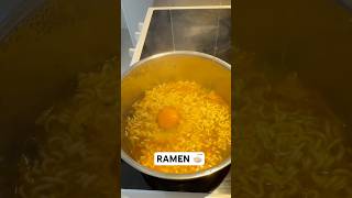 Ramen kitchen food cooking noodles ramen koreanfood koreanramen soup [upl. by Auqenaj]