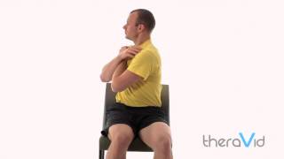 Seated Thoracic Rotation [upl. by Ainomar]