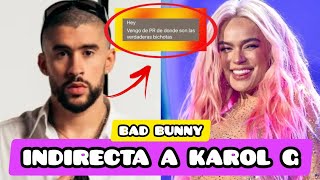 💥Bad Bunny Le Manda Indirecta A Karol G En Su Nuevo Álbum  VÍDEO [upl. by Moore]