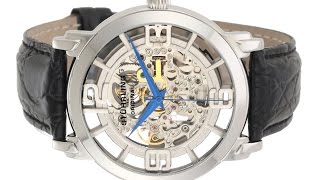 Stuhrling Original Mens 165B331554 Classic Winchester Grand Automatic Skeleton Watch [upl. by Eema405]