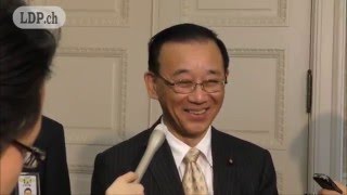 【選挙制度に関する大島理森議長との会談後】 谷垣 禎一 幹事長（201641） [upl. by Trilly]