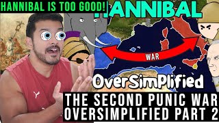 The Second Punic War  OverSimplified Part 2 Reaction [upl. by Harlene]