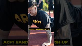 MAX the ACFT Hand Release Pushup [upl. by Alilahk968]