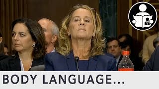 Body Language Brett Kavanaugh Hearing Christine Blasey Ford [upl. by Aicac]