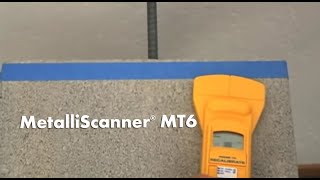 How to Use a Zircon MetalliScanner MT 6 Metal Locator to Find Metal amp Rebar in Concrete [upl. by Adama]