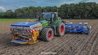 FENDT VARIO 724  MONOSEM  Planting corn  Lemmens Agro [upl. by Mal]