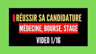 Réussir sa Candidature Introduction  116 [upl. by Eerok]