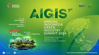 1st Annual Indonesia Green Industry Summit AIGIS 2024 [upl. by Lareneg971]