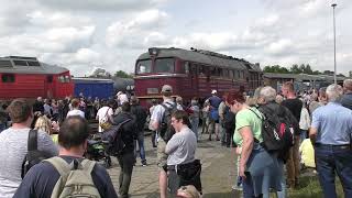 30 Jahre Dampflokfreunde Salzwedel eV  Lokschuppen Wittenberge  Fahrzeugparade 04052024 [upl. by Ejroj]