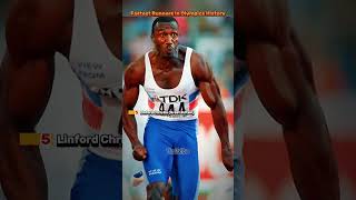 Top 10 Greatest Male Sprinters in Olympic History  Speed Demons Unleashed [upl. by Oliver]