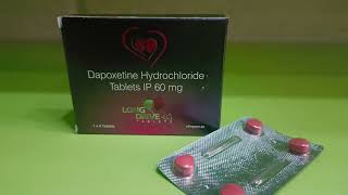 Dapoxetine Hydrochloride Tablets  शीघ्रपतन रोकने or सेक्स टाइम बढ़ाने के लिए LongDrive Tablets 60mg [upl. by Otrevlig148]