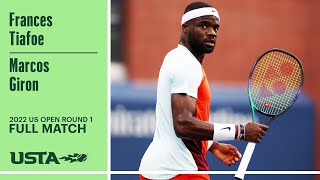 Frances Tiafoe vs Marcos Giron Full Match  2022 US Open Round 1 [upl. by Bradney346]