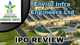 Enviro Infra Engineers Ltd Ipo Review  Mainline IPO  GMP  Apply or Avoid [upl. by Taddeusz]